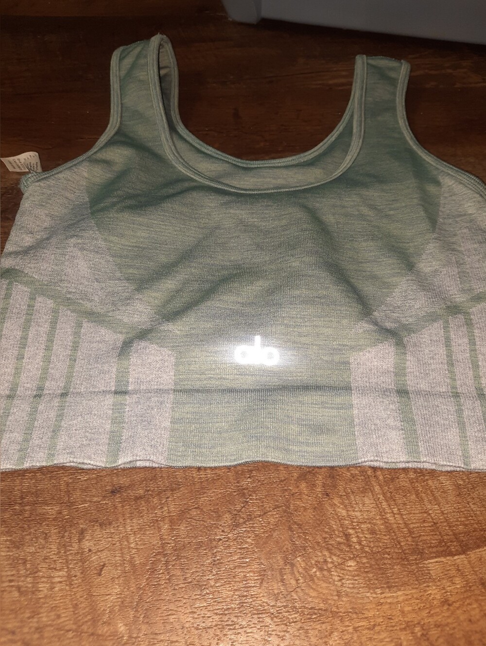 Alo Yoga Mint Color Sports Bra